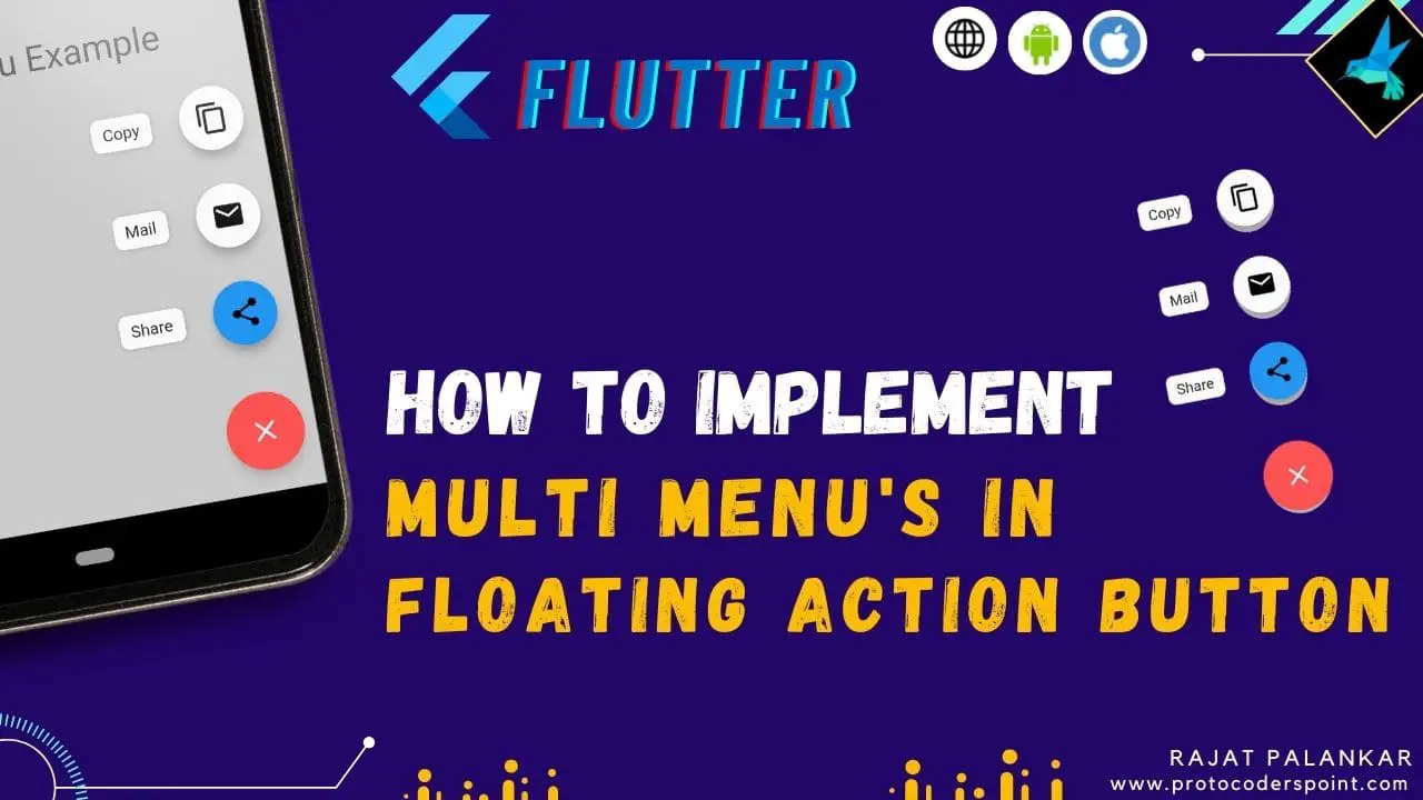 Flutter Floating Action Button Expandable Fab Menu S