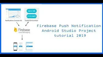 'Video thumbnail for Firebase Cloud Messaging FCM to Send Push Notification Android 2019'