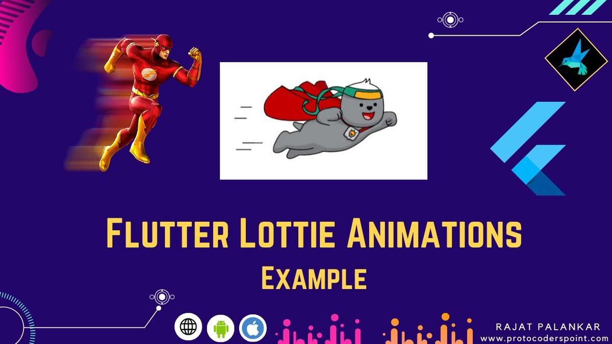 'Video thumbnail for Lottie Animations in flutter app -  lottiefiles'