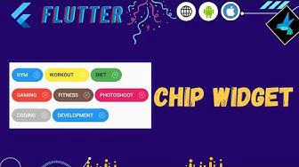 'Video thumbnail for Flutter Chip Widget  - Add Chip dynamically Example'