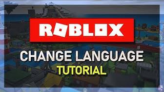'Video thumbnail for How To Change Language in Roblox'