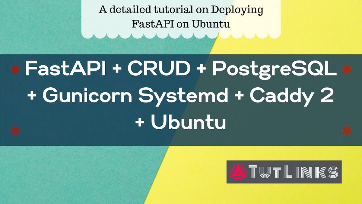 'Video thumbnail for Deploy FastAPI on Ubuntu (FastAPI + CRUD + PostgreSQL + Gunicorn + Systemd + Caddy 2)'