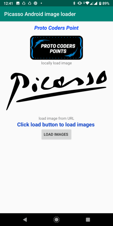 Picasso android library tutorial - Picasso image loader