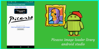 picasso android image loader library