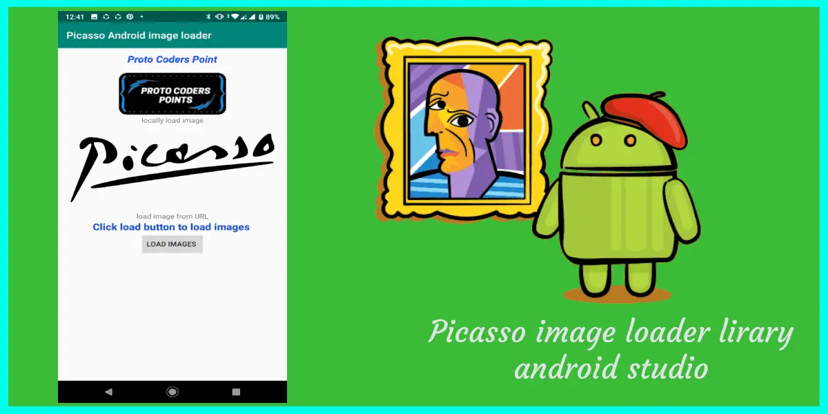 Picasso android library tutorial - Picasso image loader
