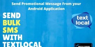 SMS GATEWAY Text local