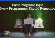 Basic Programs logic Every Programmer Should Remember-min