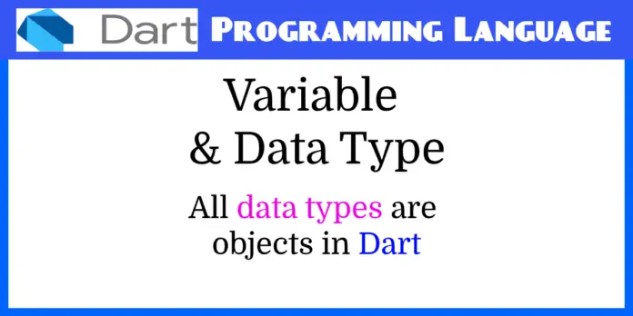 Dart Programming Language - Variables in Dart