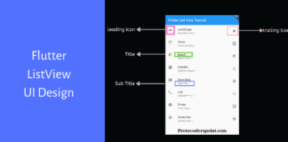 How to create ListView in Flutter