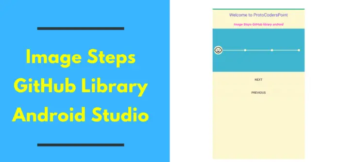 Image Steps GitHub Library Android Studio