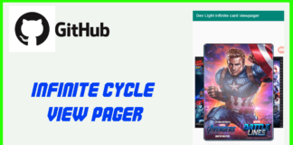 infinite cycle view pager android github library