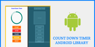 count down timer android Library