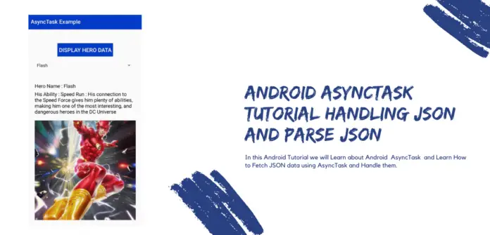 Android AsyncTask Tutorial Handling JSON and parse JSON