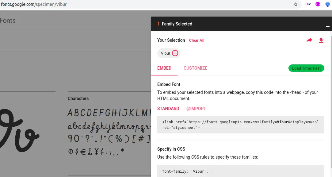 How to download fonts from google fonts