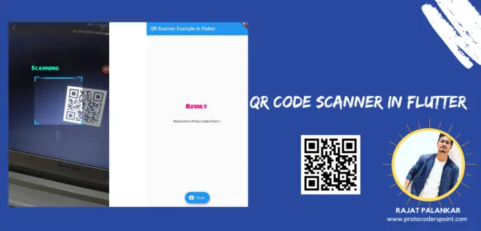 QR code scanner in flutter application development