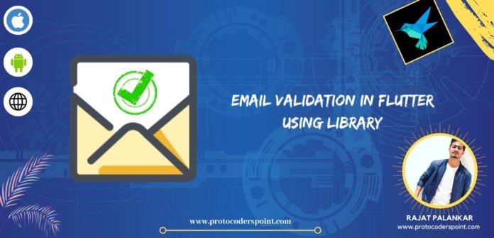 Flutter Email Validation library