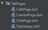 Tabpages for whats app clone tabs