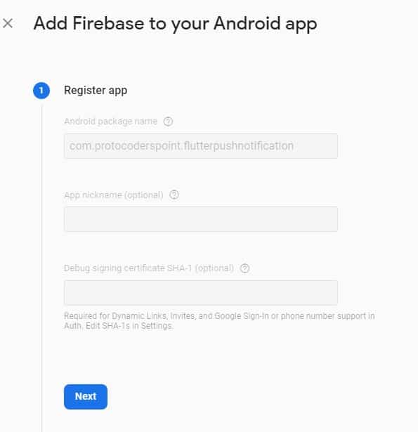 adding firebase to your android app
