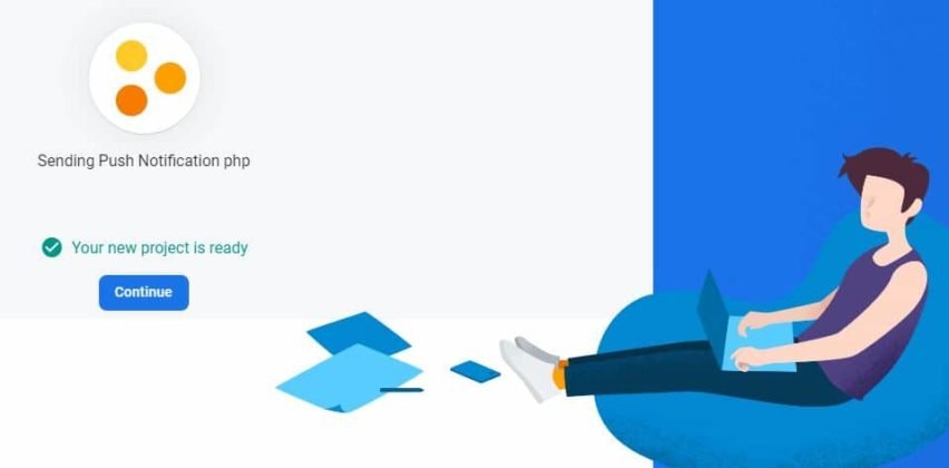 Firebase Cloud Messaging (FCM) Send Push Notification using php script