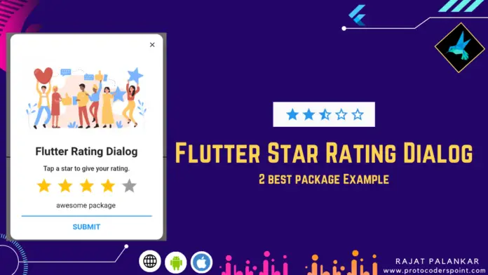 flutter smooth star rating dialog