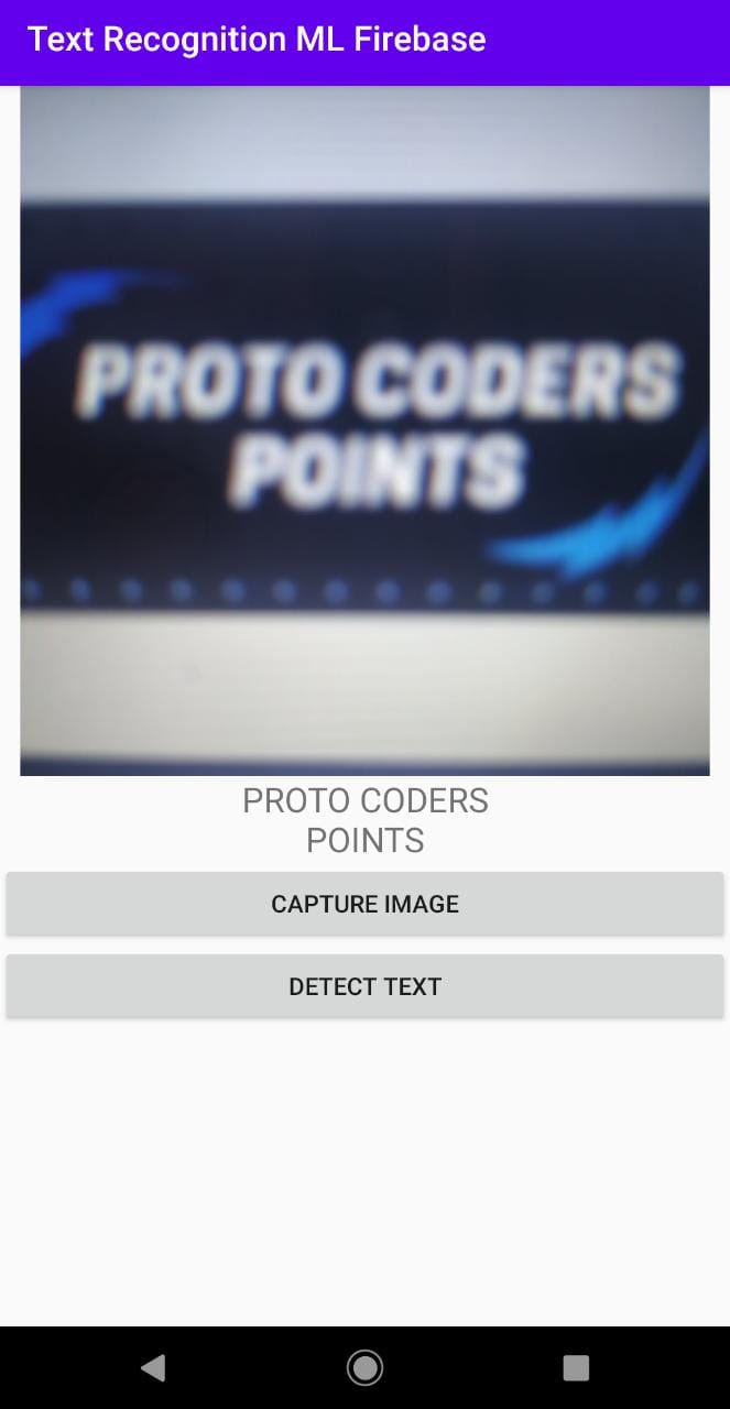 Text Recognition Using Firebase ML Kit - Text Recognition In Android.