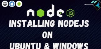 Installing Nodejs On Ubuntu & Windows
