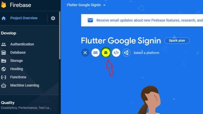 google sign in flutter firebase