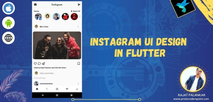 Flutter Instagram UI Clone