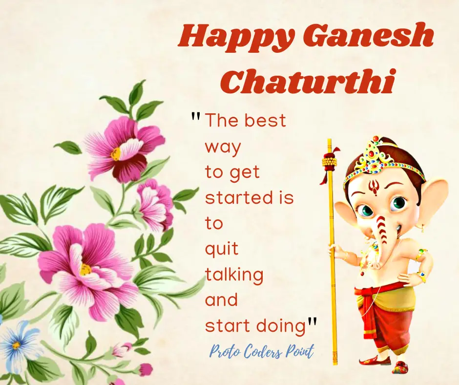 Happy ganesh chaturthi 2020 quotes