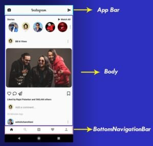 Flutter Instagram UI Clone - Stories and New Feeds