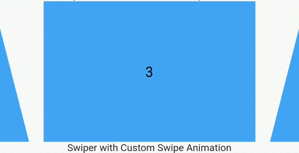 flutter swipe animation