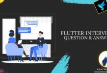 Flutter interview question and answer 2020