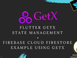 Flutter getx state management with firebase firestore example