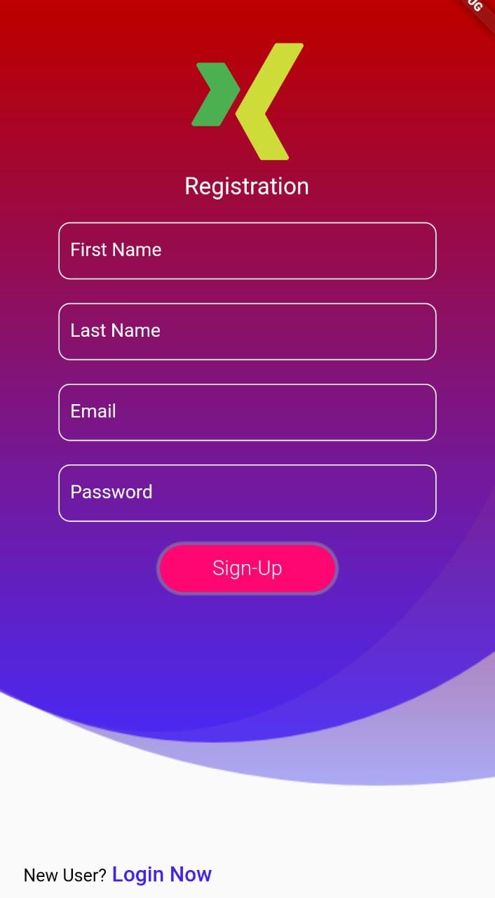 flutter registration firebase