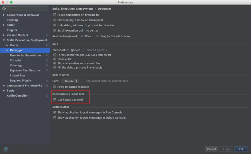 location not showing android studio