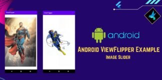 viewflipper android