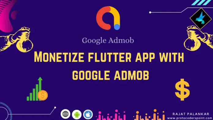 Monitize flutter app with google admob