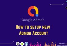 how to setup admob account