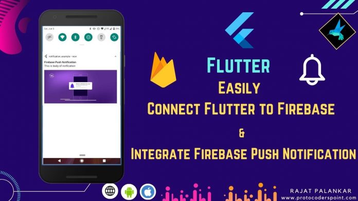 flutter firebase push notification using awesome notificatiion package