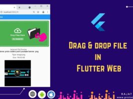 flutter web dropzone