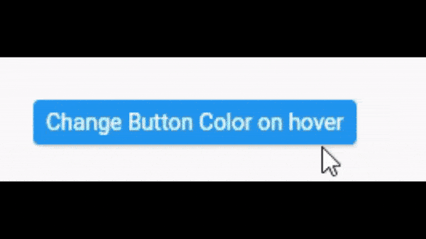 flutter button color change on hover