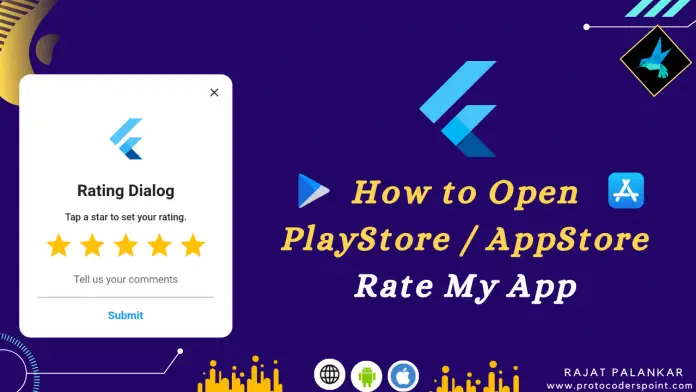 how to open playstore from flutter app