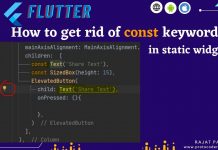 add const modifier - remove const keyword