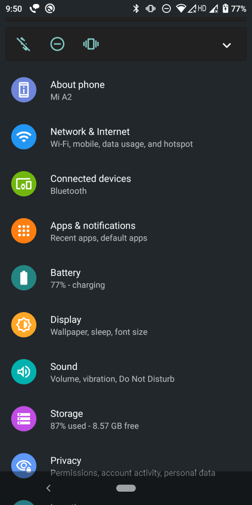 How to open app settings in flutter - App_Settings package