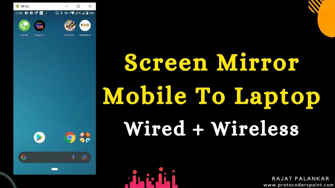 How To Screen Mirror Phone Laptop, How To Screen Mirror Phone Laptop Wireless