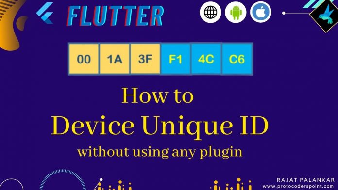 How to Device ID in flutter
