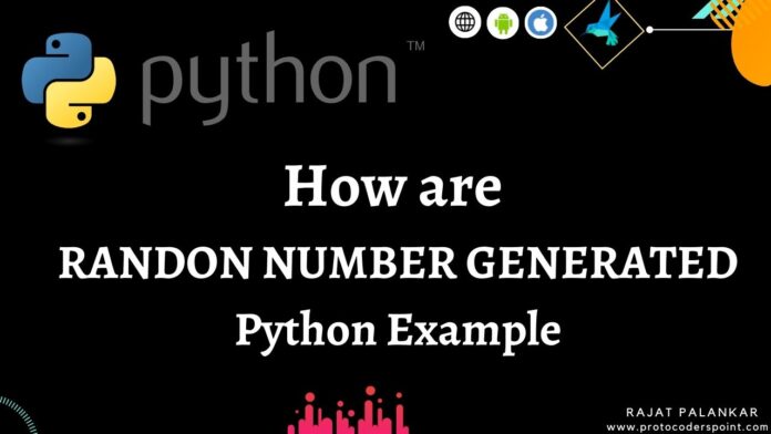 python randoan number generator