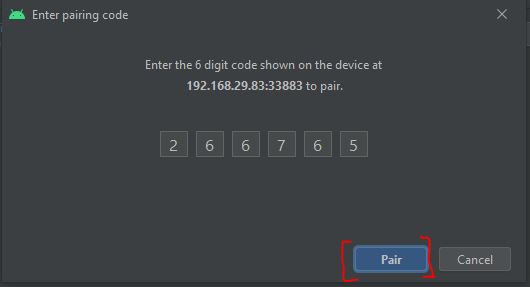 android studio debug over wifi