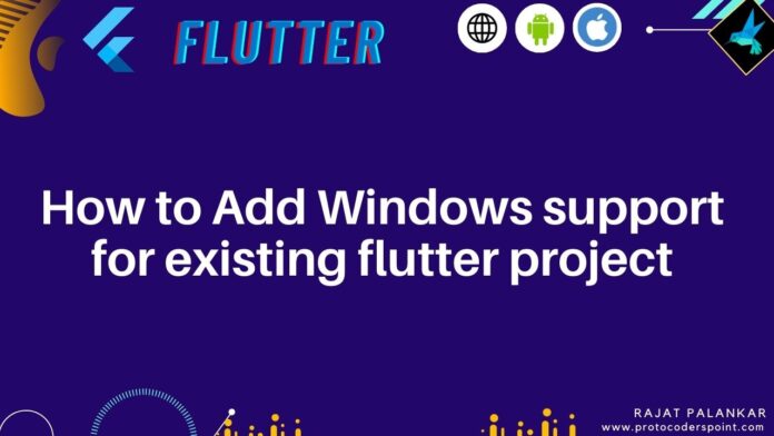 lutter window desktop build support