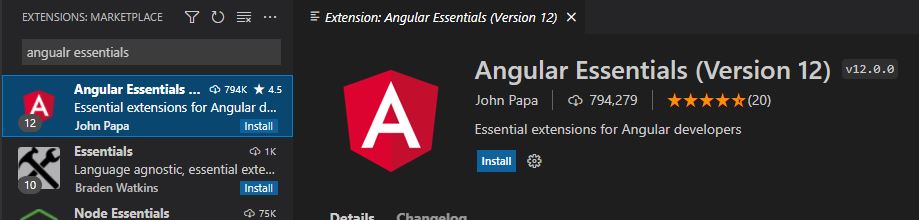 angular essentials